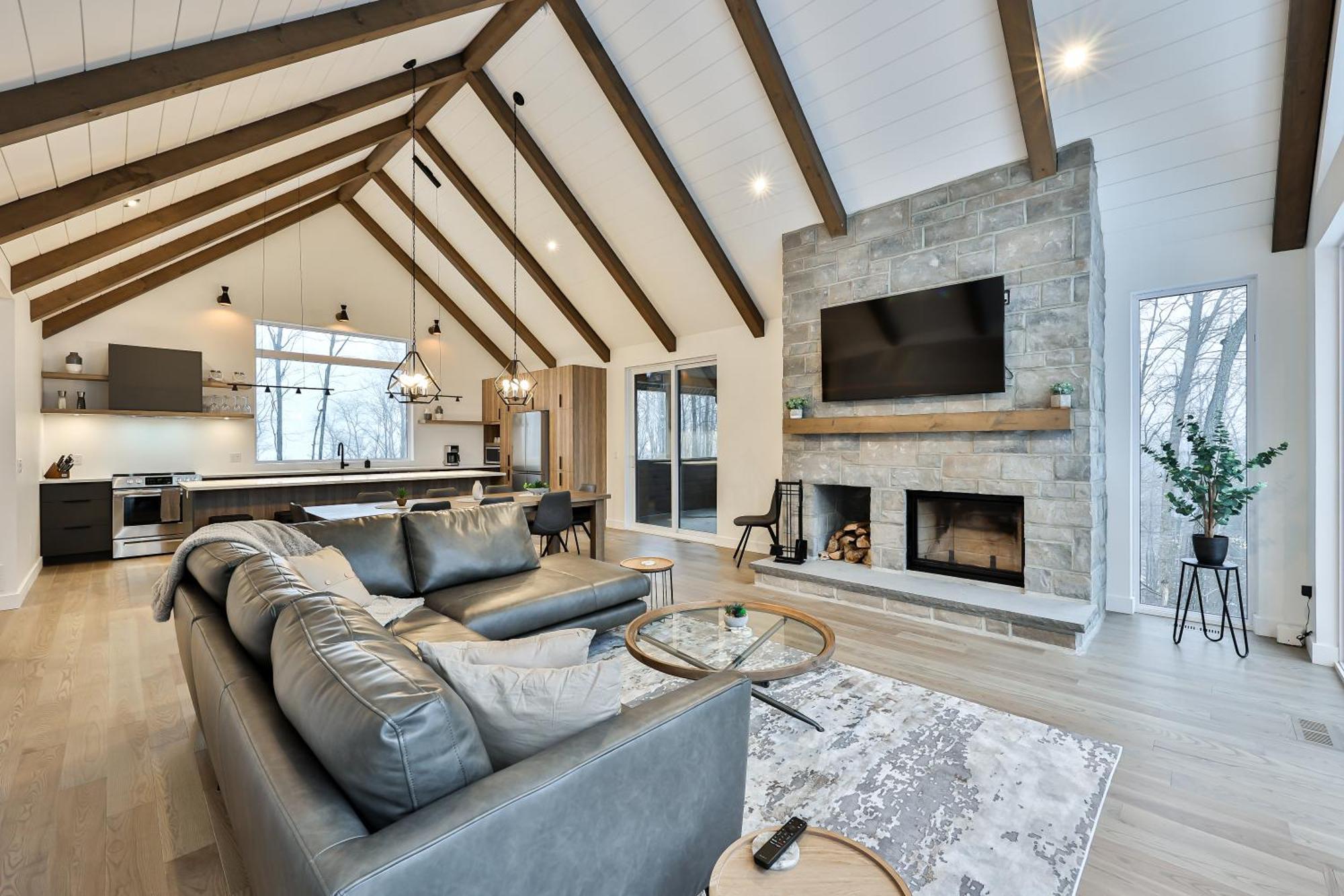 The Chic Shack - Golf, Ski, Spa Saint-Faustin Exterior photo